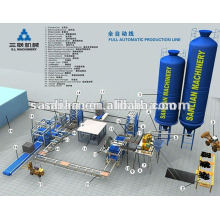 price concrete block making machine in China/QT12-15 automatic machine production line